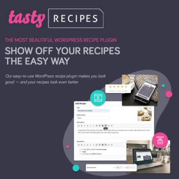 WP Tasty Recipes - The Best WordPress Recipe Plugin for Bloggers